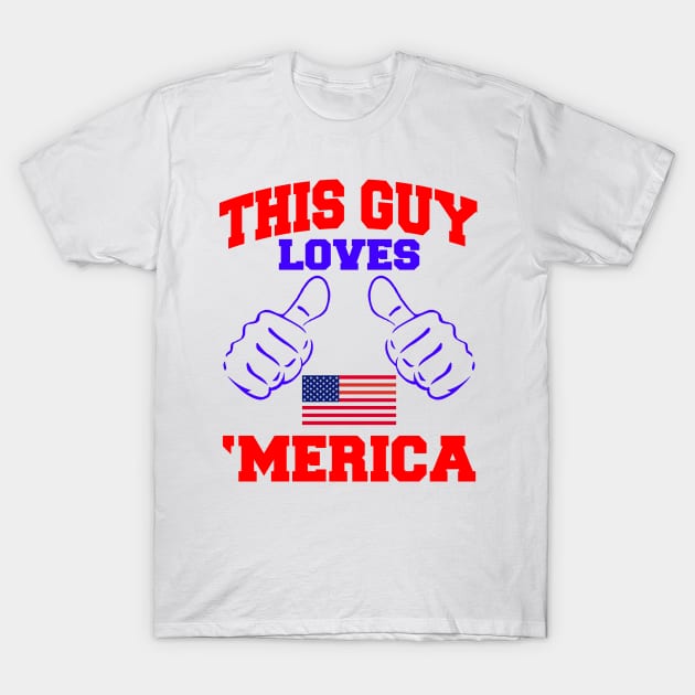 love america T-Shirt by Amazingcreation